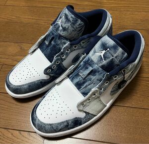 Nike Air Jordan 1 Low Washed Denim US9