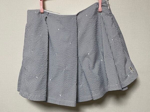 夏ゴルフに★めちゃ可愛い♪MARK&LONAキュロットスカート M