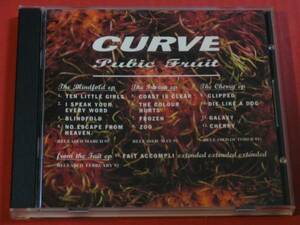 CURVE『Pubic Fruit』 CD　初期シングル集　アルバム