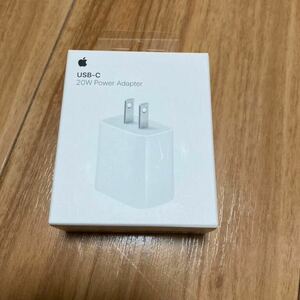 新品未開封　Apple 純正 USB-C 20W 充電器 .