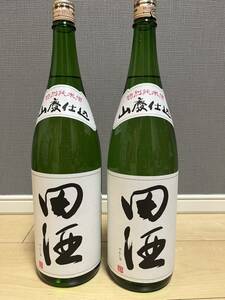 田酒 山廃仕込 西田酒造店 1800ml 1升　2本セット