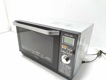 ○Panasonic パナソニック NE-M266-H オーブンレンジ 電子レンジ 角皿付き B-5143　〒140 ○_画像1