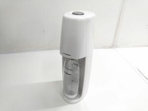 ▲ 動作品 SodaStream ソーダストリーム SPIRIT スピリット 本体 白 ホワイト ボトル付 0509B-7 @80 ▲