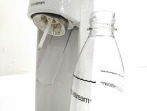 ▲ 動作品 SodaStream ソーダストリーム SPIRIT スピリット 本体 白 ホワイト ボトル付 0509B-7 @80 ▲_画像4