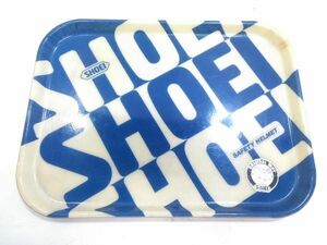 ◇ビンテージ レア SHOEI ショウエイ トレイ 80年代 プレミア お宝 ヘルメット素材 おぼん お皿 0517E9A @80 ◇