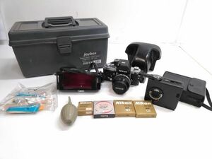 ◆ 動作品 ニコン NIKON F2 Photomic フォトミック 一眼レフカメラ ボディ 本体 50mmレンズ スピードライト付き 0517B2 @100 ◆