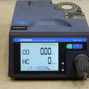 HORIBA CO HC 自動車排気ガステスター 新規校正証書付 MEXA-３２４J  認証工場基準工具 排ガステスター 堀場の画像1