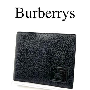 BURBERRY バーバリー 折り財布 ノバチェック ワンポイントロゴ レザー