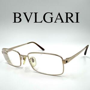 BVLGARI ブルガリ メガネ 眼鏡 度入り 168TA フルリム ケース付き