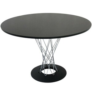 イサムノグチ　サイクロンテーブル　ブラック 黒　丸テーブル　ダイニングテーブル　コーヒーテーブル　isamu noguchi