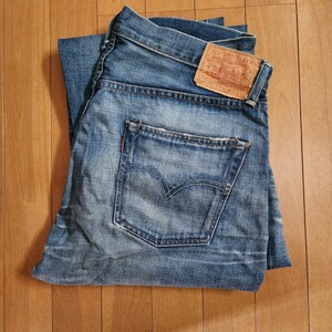 LEVI'S 501XX W36 L36 ビッグE VINTAGE リーバイス 55501 裾穴 ポッケ補修