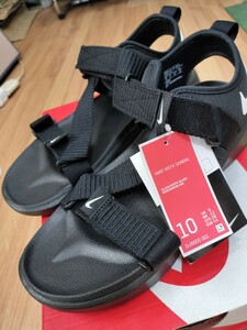  Nike VISTA SANDAL Vista сандалии NIKE 28cm 10 черный чёрный 