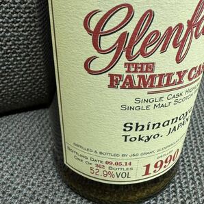 グレンファークラス ファミリーカスク 信濃屋 1990-2009 52.9% 700ml Glenfarclas SHINANOYA の画像4