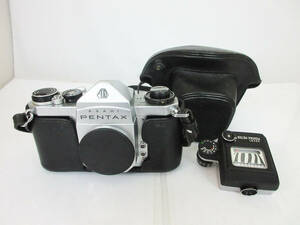 SH6008【ビンテージ カメラ】アサヒ ペンタックス SV★ASASHI PENTAX METER /レザーケース 付属★フィルムカメラ★中古★