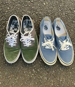 VANS authentic 30cm 2個セット　美品