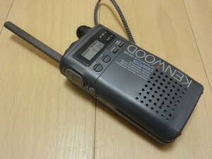 [ used ] Kenwood 9CH special small electric power transceiver UBZ-L5 black..
