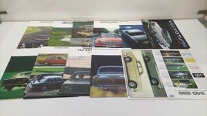 #VOLVO Volvo TURBO turbo English version catalog pamphlet Sweden Denmark printing foreign automobile old car .. less together 12 pcs. set #Y⑤