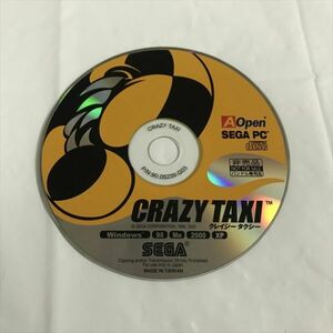 P47889 ◆クレイジータクシー　Windows PCゲームソフト　ディスクのみ