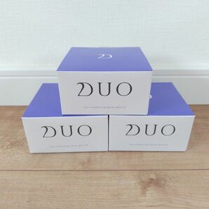 【3個】 DUO ザ クレンジングバーム　ホワイトa　90g