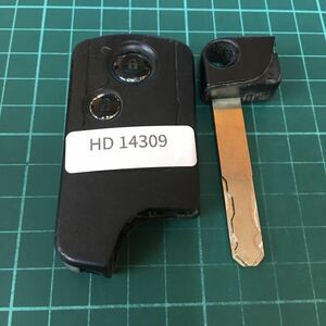 HD14309 点灯なし ホンダ 純正 72147-SFA-J01 スマートキー 2ボタンキーレス リモコン ライフ ゼスト フィット オデッセイ等