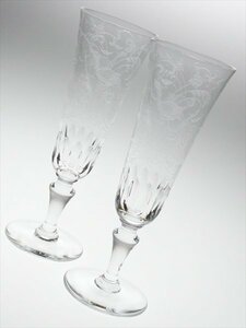 n843 Baccarat baccarat crystal Pal me пара бокал для шампанского шампанское флейта 2 покупатель 