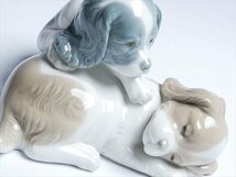 k326 LLADRO リヤドロ NAO ナオ パピー 子犬 フィギュリン 飾物_画像4