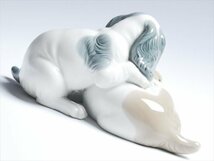 k326 LLADRO リヤドロ NAO ナオ パピー 子犬 フィギュリン 飾物_画像3