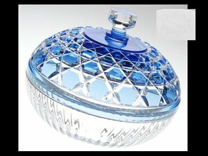 N753 Saint Louis солнечный Louis crystal высококлассный серии ro провод ru голубой * clair cut box крышка предмет бардачок бонбон inserting 