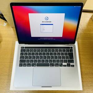 Macbook pro 13インチ M1 16GB 512GB 13インチ 2021/3 充放電3回 充放電100% スペースグレイ NN1661