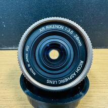 保管品 Richo XR Rikenon 28mm F3.5 単焦点レンズ NN1744_画像2