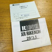 保管品 Richo XR Rikenon 28mm F3.5 単焦点レンズ NN1744_画像9
