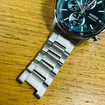 稼働品 SEIKO WIRED VD57-KND0 クロノグラフ コマ付き メンズ腕時計 クロノグラフ NN1683_画像3