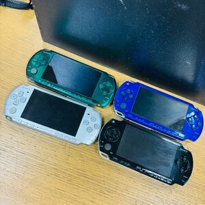 ジャンク SONY PSP プレイステーションポータブル PSP1000/3000 4台まとめ 2台ずつ NN2176