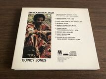 「スマックウォーター・ジャック」クインシー・ジョーンズ 日本盤 旧規格 デジパック仕様 D32Y3804 消費税表記なし Quincy Jones_画像2