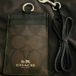 COACH コーチ パスケース カードケース 定期入れ シグネチャー