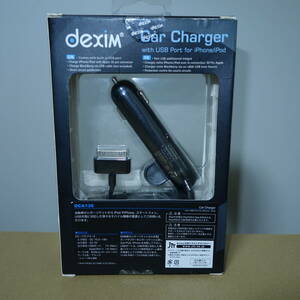 dexiM Car Charger iPhone 4S/3GS 日本トラストテクノロジー JTT