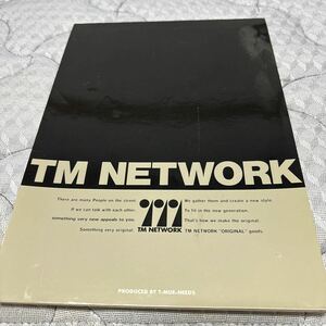 【レア物】TM NETWORK ツアーグッズ『レポートパットA4』1冊