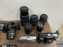 13011C 一眼レフ/ビデオ/コンパクト/デジカメ/レンズ/ストロボ/カメラ周辺機器 大量 おまとめ Nikon/Canon/OLYMPUS/PENTAX/Minolta など_画像6