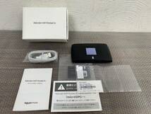 ★13935 楽天/Rakuten WiFi Pocket 2c ZR03M モバイルルーター ブラック/黒 ZKZT2102BK★_画像1