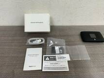 ★13935 楽天/Rakuten WiFi Pocket 2c ZR03M モバイルルーター ブラック/黒 ZKZT2102BK★_画像6