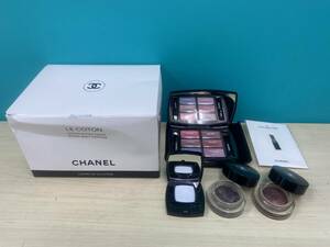 14011/14075★CHANEL シャネル 化粧品 おまとめ コットン アイシャドウ イリュージョン ドンブル 83 イルゾワール 86 エブルイ など