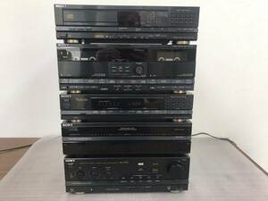  length A-2/ SONY system player Sony player CDP-V715/TC-V715/ST-V715TV/SEQ-V715/TA-V715 junk treatment Showa Retro commodity explanation column . addition photograph 