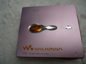 SONY MD WALKMAN MZ-E700 MDLP portable M ti-MD player operation goods body only 