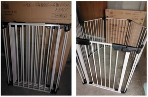 [ price cut ][ new goods ][ unused ] pet cage 6 pieces set steel small size dog medium sized dog dog excepting indoor outdoors tool un- necessary . simple construction type 