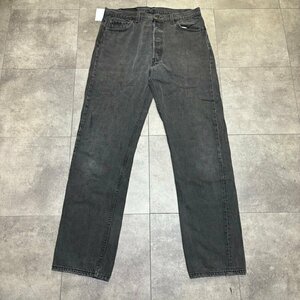 USA製 90年代 Levi's 501 ビンテージ デニム 36×34 刻印501 MADE IN USA 90s 後染め サルファー