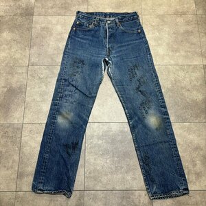 USA製 80年代 Levi's 501 ビンテージ デニム 29×32 刻印524 MADE IN USA 80s 希少