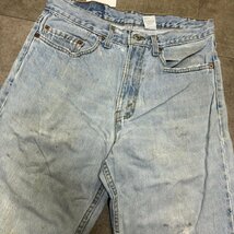 USA製 90年代 Levi's 550 ビンテージ デニム 32×32 刻印511 MADE IN USA 90s_画像9