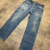 MEXICO製 00年代 Levi's 501xx ビンテージ デニム 35×34 刻印190 MADE IN MEXICO 00s_画像6