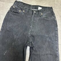 USA製 90年代 Levi's 501 ビンテージ デニム 7 27インチ相当 刻印544 MADE IN USA 90s 先染め_画像8