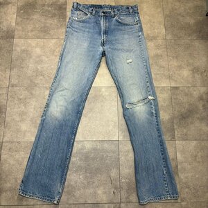 USA製 90年代 Levi's 517 ビンテージ デニム 34×34 刻印581 MADE IN USA 90s